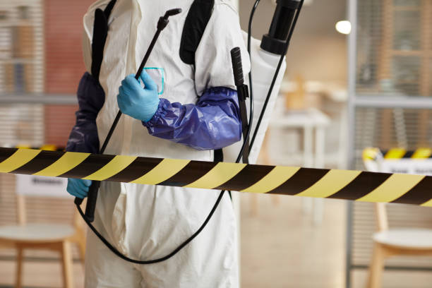 Professional Blood Cleanup technician working in Navarre, FL